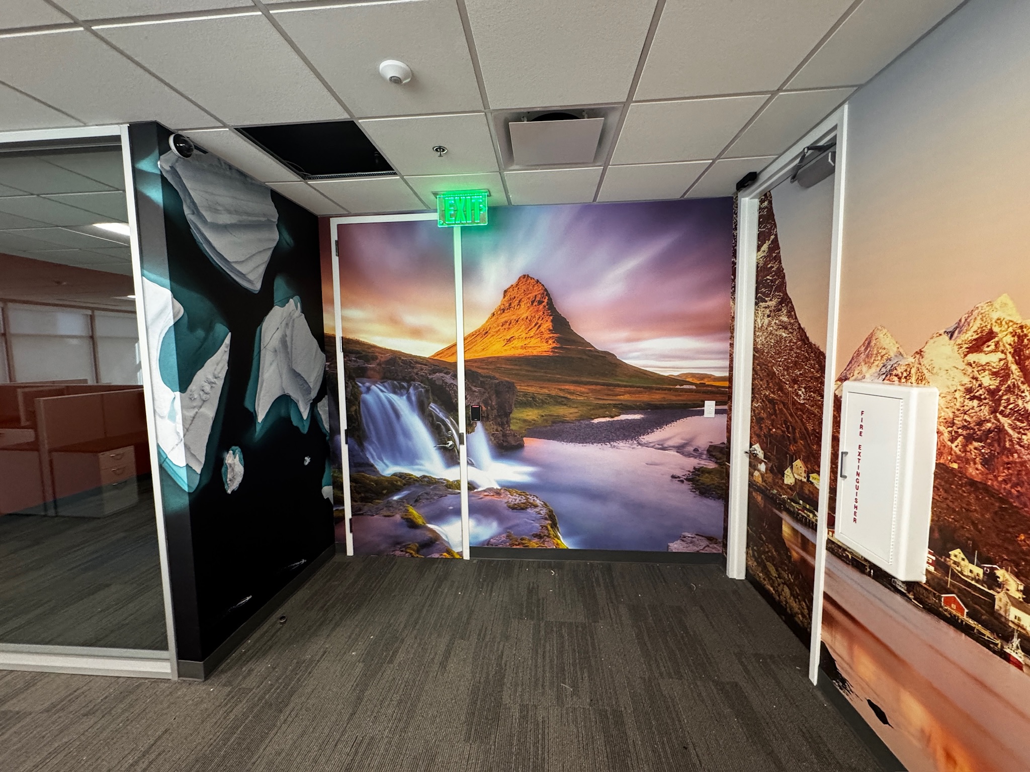 Matrix Design Group commercial installation project